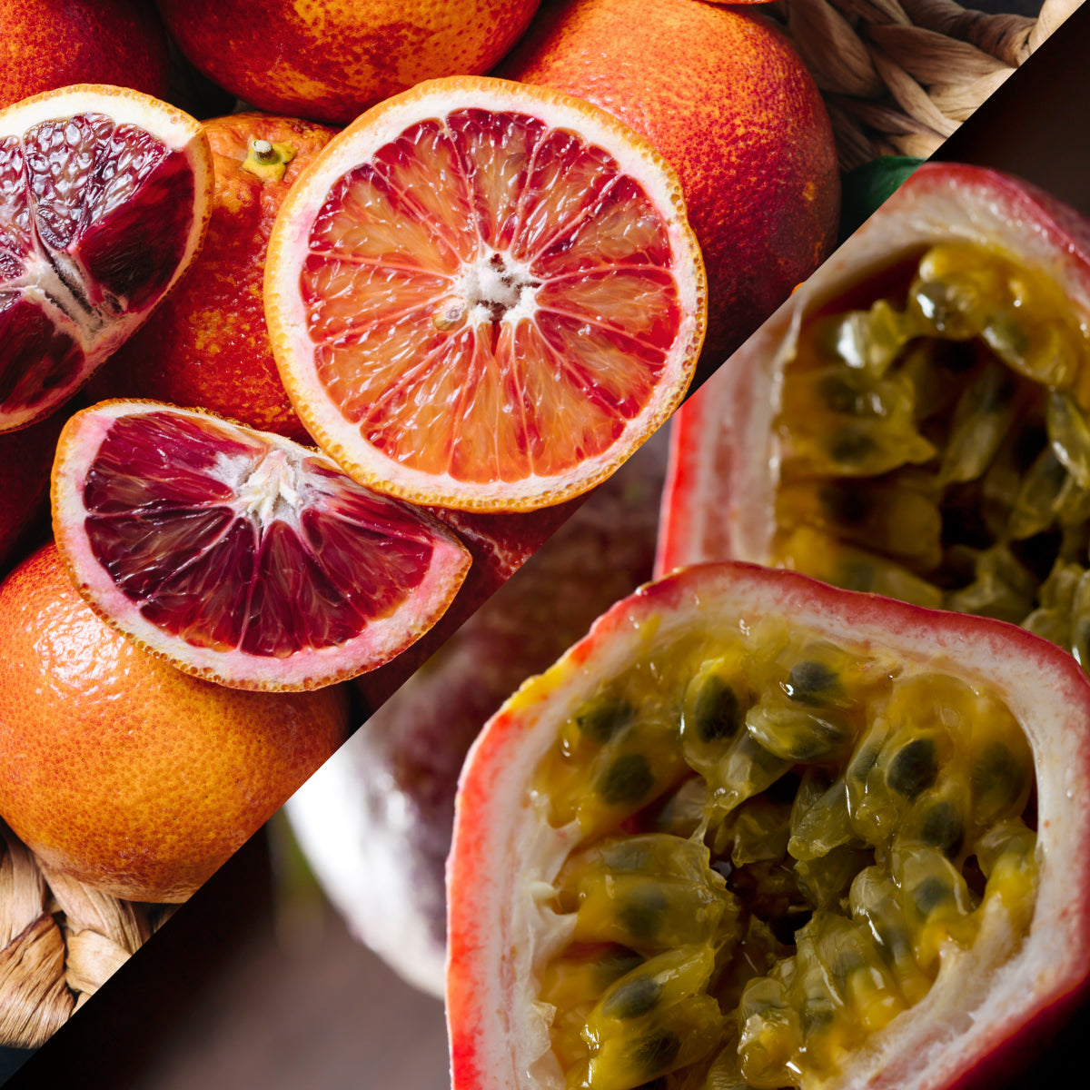 Blood Oranges Passionfruit