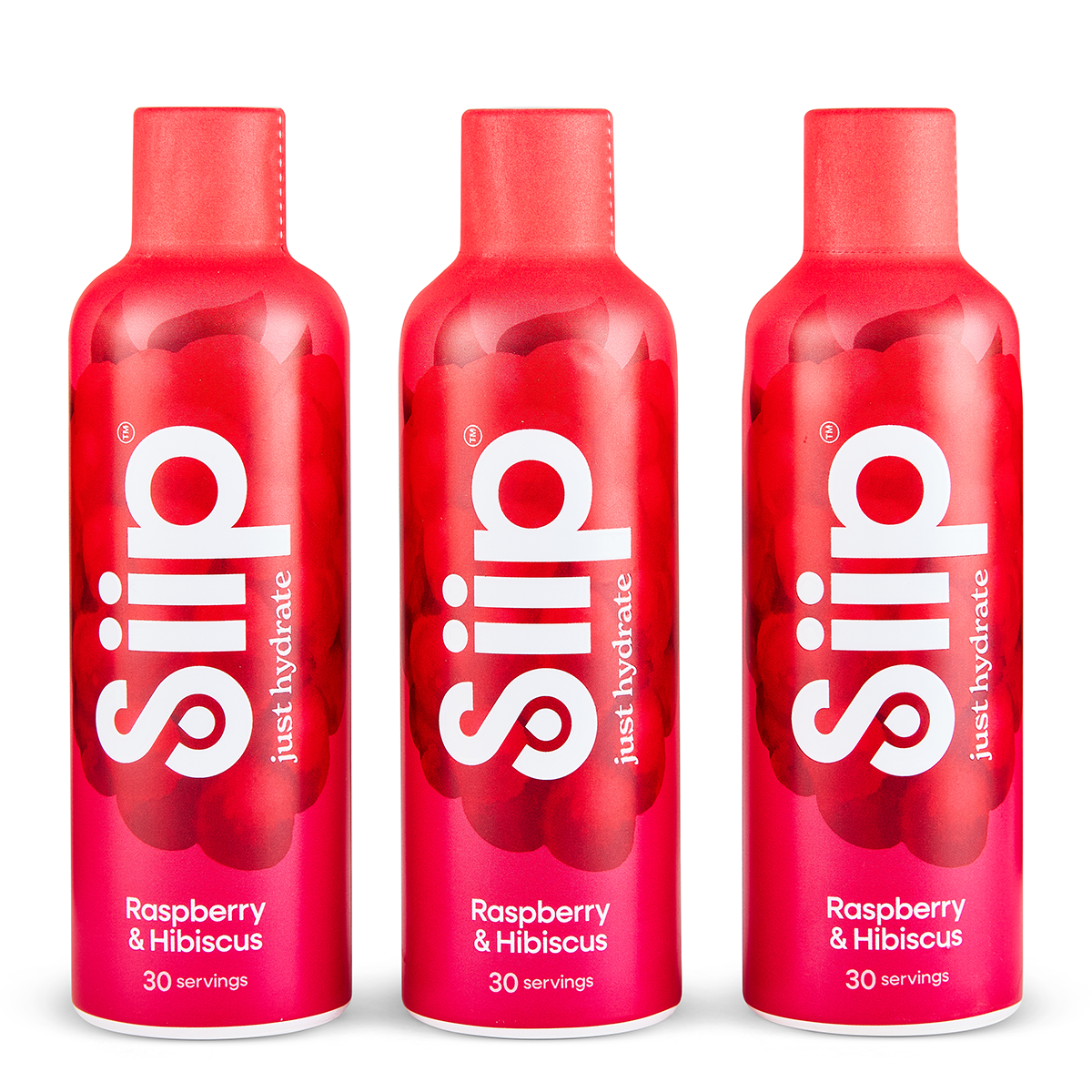 Siip Liquid Water Enhancer Trio Raspberry & Hibiscus